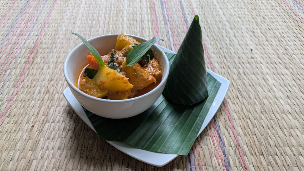 The original pineapple curry recipe